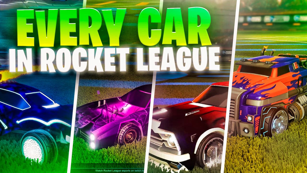 every car in rocket league