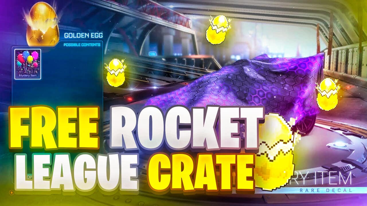 Huevo De Oro De La Rocket League De Caja Libre Rl Exchange