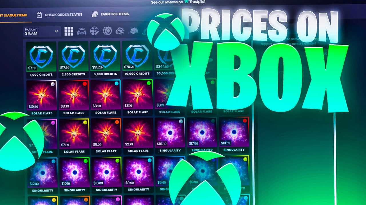 rocket league prices xbox