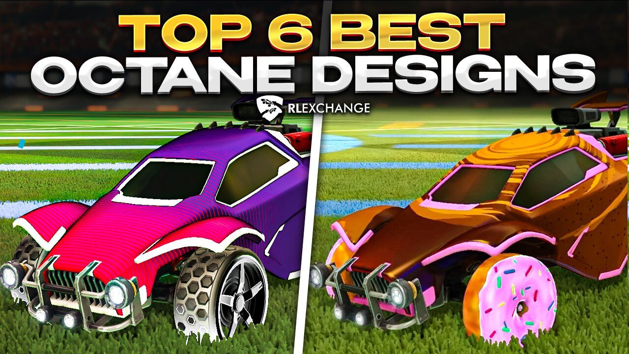 6 ABSOLUTE Best Octane Designs to Impress Rocket League Players!